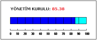 tutarak akılcı ve tedbirli risk yönetimi anlayışıyla şirketin öncelikle uzun vadeli çıkarlarını gözetmekte, şirketi bu prensiplerle idare ve temsil etmektedir.