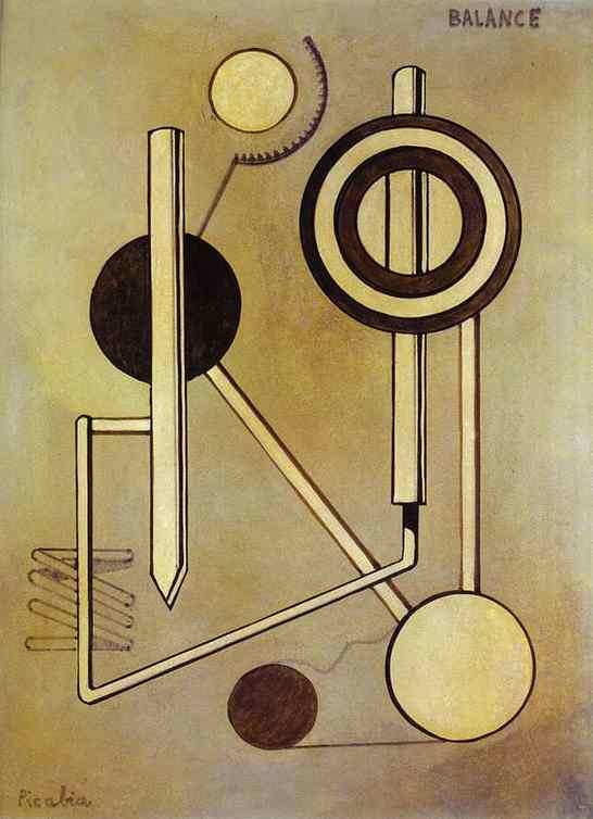 61 Görsel 12. Francis Picabia. Görsel 13. Francis Picabia. Balance. 1919. Machine Turn Quickly. 1916. Kaynak: ( Sanal 20, 2010). Kaynak: ( Sanal 21, 2010).