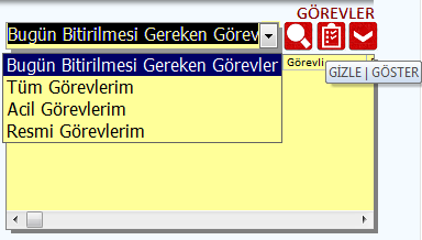 Davetiye oluşturma 3) Aramalar: Arama izleme menüsü Arama kaydı oluşturma ve Rehber Aramalar bölmesi ana ekranda arama tarihini, arayanın ismini soy ismini,