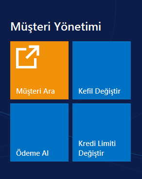 Taksitli Satışlarda Kefil Değiştir programında ve Perakende Müşteriye kefil eklenirken kefili pratik olarak Perakende Müşteri Kartı olarak