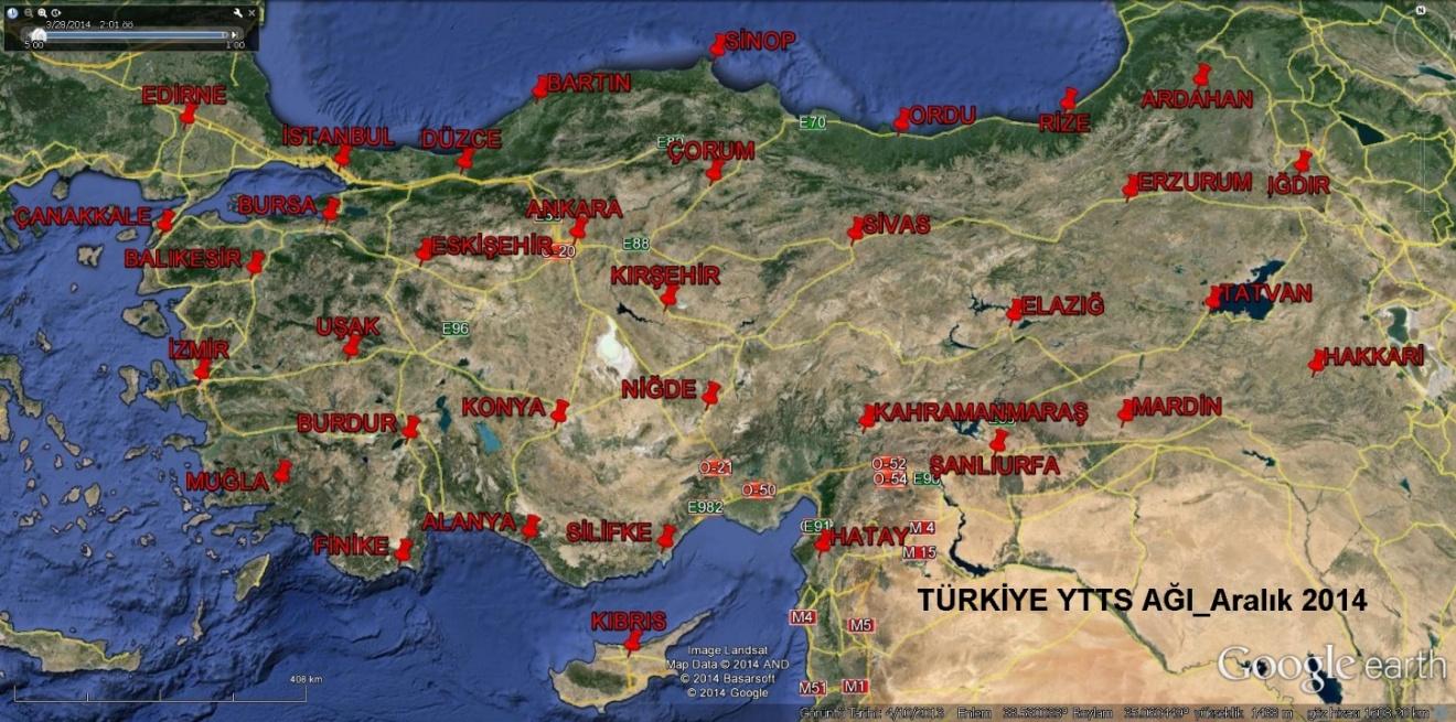 1 Meteoroloji Genel Müdürlüğü Yıldırım Tespit ve Takip Sistemi (YTTS) Orman ve Su İşleri Bakanlığı Meteoroloji Genel Müdürlüğü Ülkemiz için yeni bir yatırım olan Yıldırım Tespit ve Takip Sistemi