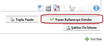 33 İmza reddedilecek ise Açıklamanız alanına bilgi girilmelidir.