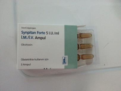 = %1 lik; 1 ml de (20 damla) 10 mu oksitosin bulunur.