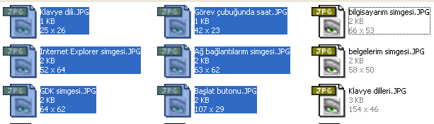 7 isim değişikliği olduğu için dosyanın ismini bir önceki haline geri döndürecektir. Klavyeden aynı işlem Ctrl + Z tuşları yardımıyla da yapılabilmektedir.