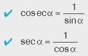 1 + tan 2 x = sec 2 x 1 + cot 2 x = cosec 2 x F.