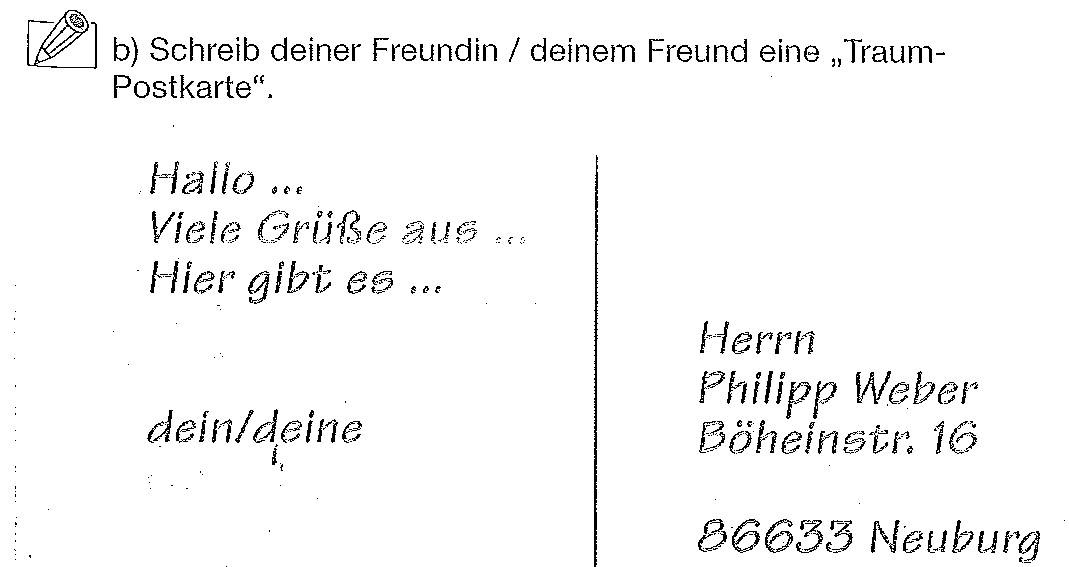 Kaynak: Kopp, G., Fröhlich, K. (2001). Ping Pong Neu1. Max Heuber Verlag.