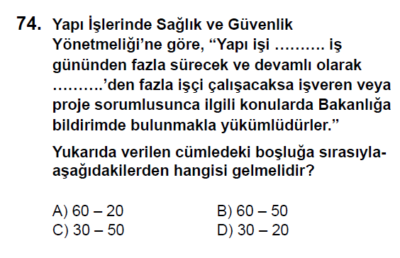 çalışma ve iş kurumu il müdürlüğüne 42. Aşağıdakilerden hangisinde işveren veya proje sorumlusu yapı işine başlamadan önce Bakanlığın ilgili Bölge Müdürlüğüne bildirim vermekle yükümlüdür?