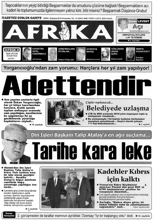 17 Mart 2015 Salý 9 Tünel ALINTI AKP'NÝN SONUNA GELDÝK AKP baþýndan beri bir koalisyon partisi olageldi.