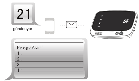 2Sorgu yardım SIM karta? SMSto SIM card, panel programlamak ve işlem yaptırmak için 3mesaj karşılık verir.