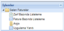 5.2.1.1.3.4.4 Onay Verilenler Kabul veya Red seçenekleri ile son onay verilen faturalar Onay Verilenler kısmında gösterilmektedir.