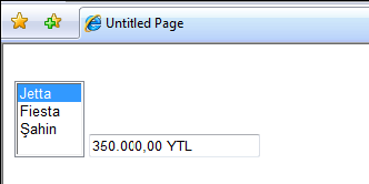 Listbox Tüm özellikleri DropDownList ile aynısıdır. Tek fark karşımıza direk olarak liste şeklinde gelmesidir. Kodlama olarakda DropDownList de geçerli olan tüm kodlar ListBox içinde geçerlidir.