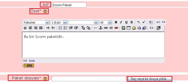 5.SCORM/AICC Scorm web tabanlı öğrenme sistemlerinin öğrenim içeriğini alma, paylaşma, tekrar kullanma, arama ve dağıtma gibi olayları standartlaşmış bir yolla gerçekleştirebilmesini sağlayan teknik