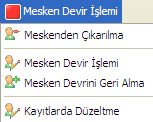 İhtarname alanlar listesi, aidatlarını geciktiren meskenlere bilgi vermek ve ihtarname çekmek amacıyla alınan dökümdür.