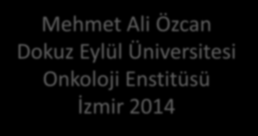 Aspergillus Epidemiyoloji Klinik Tanı Mehmet Ali Özcan