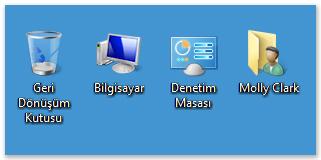 Masaüstü(desktop) windows işletim sisteminin kullanıcı ile etkileşimde bulunduğu ortama verilen isimdir, masaüstü aynı zamanda Windows işletim sistemi ile kullanıcı arasındaki etkileşimi sağlayan