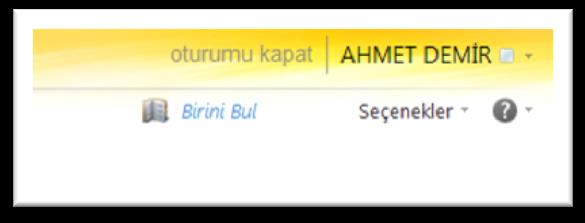 1- Giriş ekranındaki parolanızı tekrar yazınız. 2- Buraya unutmayacağınız en az 6 karakterli bir parola yazınız. 3-Yazmış olduğunuz parolanın güvenlik seviyesini gösterir.