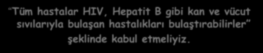 Tüm hastalar HIV, Hepatit B