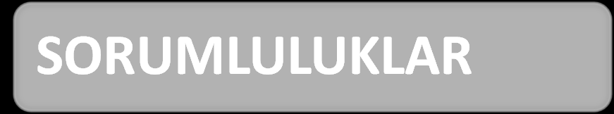 YASALAR ÇIKARMAK DENETLEMEK TEKNİK ÇALIŞMALARIN ALT YAPISINI OLUŞTURMAK İŞ GÜVENLİĞİ KURAL VE TALİMATLARINA UYGUN