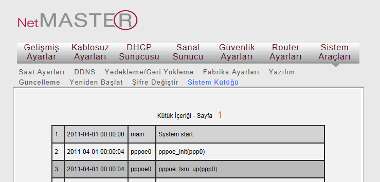 10.7 Şifre Değiştirme WDS-300 AP-Router ınızın ve ağınızın güvenliğini artırmak için bu ekrandan şifrenizi değiştirebilirsiniz. Eski Şifre: Eski şifrenizi giriniz. Yeni Şifre: Yeni şifrenizi giriniz.