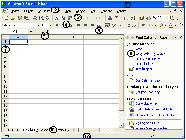 Microsoft Excel Elektronik tablolama ve hesaplama programları içerisinde en çok kullanılanı ve kullanımı basit olanı Excel programıdır.