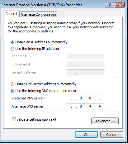 d) Network Connection Details ekranında yer alan IPV4 Address alanında Value değerinin boş olup olmadığı kontrol edilmelidir.