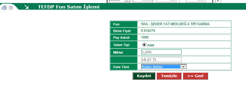 Gelir Vergisi Kanunu'na göre 01.10.2006 tarihi itibariyle fon gelirlerinden %10 stopaj kesilmektedir. Bu sebeple, yatırım hesabınızda gerçekleşen fon geliri üzerinden stopaj kesilmektedir.