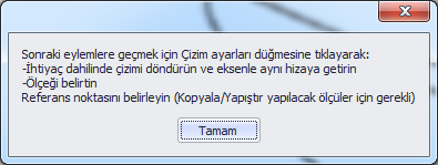 Çizimleri, metraj sayfalarını ve metrajları yönetmek için araç çubuğundaki Çizimler komut düğmesini kullanabilirsiniz. Çizim Eklemek Bu düğmeyi kullanarak projenize yeni bir çizim ekleyebilirsiniz.