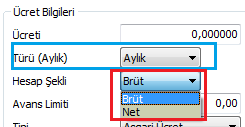 Personel Bordro Bölümü Programda Personel puantaj hesabında çalışma gününü esas alarak hesaplama işlemi yapılırken, bu şekilde olan hesap yönteminde, 31 gün çeken aylarda maaş+1 günlük ücret şeklinde