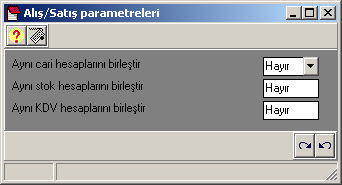 tanımlamaları bölümünden alıģı ve satıģı yapılacak ürünlerin programa tanıtılmasıdır.