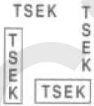 1. Türk standartlarına uygunluk belgesi (T.S.E.) Türk Standartları Enstitüsü tarafından tescil edilip kullanılan ürün uygunluk belgeleri Şekil 1.3 