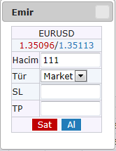 kullanıcı id ve şifreniz ile bu ekrandan giriş