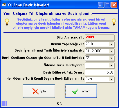 41 veri tabanı sunucusunun yani ana makinenin IP adresi yada ismi yazılır. Deneme butonu ile test edilir.tamam butonu ile kaydedilir.