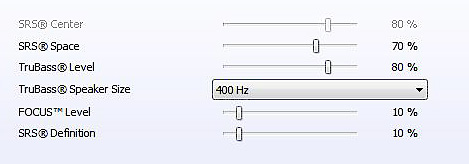 MS-A923 Adım 3. Dinlediğiniz ses içeriğini seçin. SRS Premium Sound gelişmiş ses performansı sağlamak için belirlenen ses sinyallerini otomatik olarak işleyecektir. Adım 4.