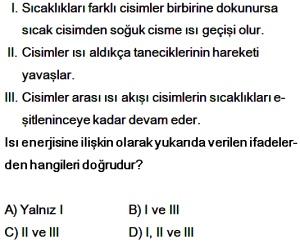 232 EK 10: Veri Toplama Araçları Sevgili Öğrenciler; Fen ve Teknoloji BaĢarı Testi Aşağıda Maddenin Halleri