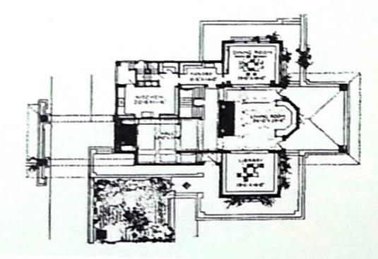 4.2.1.7. B. HarleyBradleyEvi(Kankakee, Illinois, 1900-1901) Resim 34Bradley Evi (İletisi) HarleyBradleyEvi, Frank Llyod Wright ın 1900 yılında Praire stilinde tasarlanmıştır.