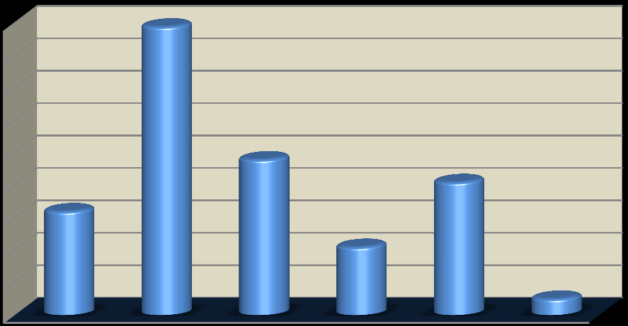 İdari personelin yaşlara göre dağılımına bakıldığında 32 sinin 20-25 yaş, 89 unun 26 30, 48 inin 31 35, 21 inin 36 40, 41 inin 41 50 yaş ve 5 inin de 51 ve üzeri yaş grubunda yer aldığı görülmektedir