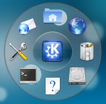 Plasmoids : KDE4 Masaüstü Programcıkları Daisy Daisy sık kullanılan uygulamalarınıza ve sistem araçlarına kolayca ulaşmanızı sağlayacak bir uygulama.