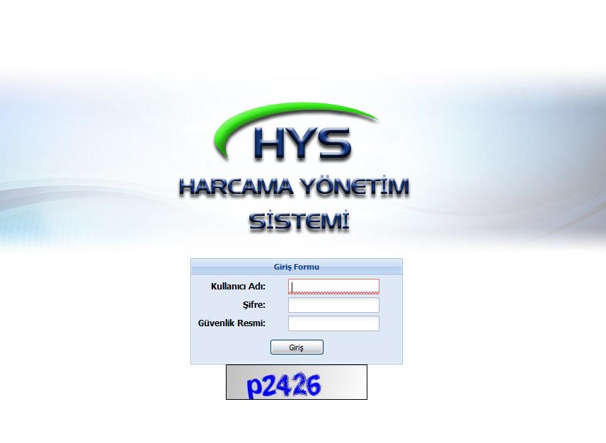 HYS uygulaması İnternet Explorer sürümlerinde çalışmamaktadır. Web tarayıcı olarak Mozilla Firefox kullanınız.