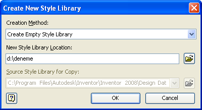 SAYISAL GRAFİK Autodesk Inventor 2008 Tanıtma ve Kullanma Kılavuzu Şirket Standartlarının Korunması Autodesk Inventor, şirket standartlarının tanımlanması ve korunmasını stil özellikleri ile oldukça