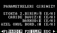 Bu mesaja evet cevabı verilerek çalışmamak istediğimiz yılı gerebileceğimiz ekrana ulaşılır.