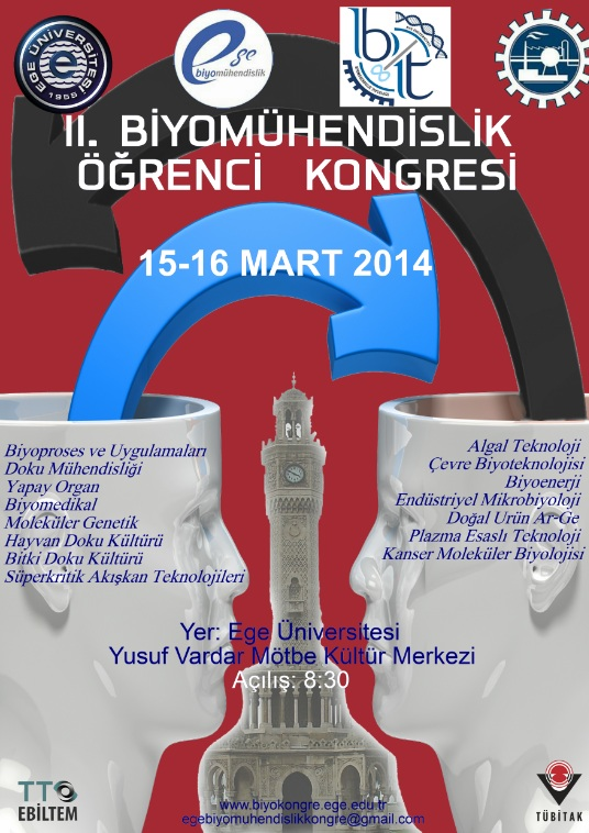 II. BİYOMÜHENDİSLİK ÖĞRENCİ KONGRESİ 15-16