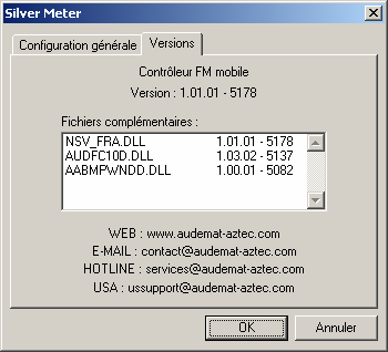 FM MOBILE METER Kullanım Kılavuzu Edition 1.0 07/2005 5.3 YAZILIM YAPILANDIRMASI Bu düğme yazılımın ana yapılandırma penceresine erişim sağlar.