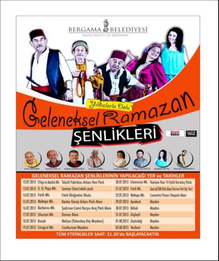 Her yıl olduğu gibi programında konserler, tiyatro gösterileri, söyleşiler, paneller, şiir dinletileri ve halk oyunları gösterilerini barındıran Bergama Kermesi nde sergi açılışları da gerçekleşti.