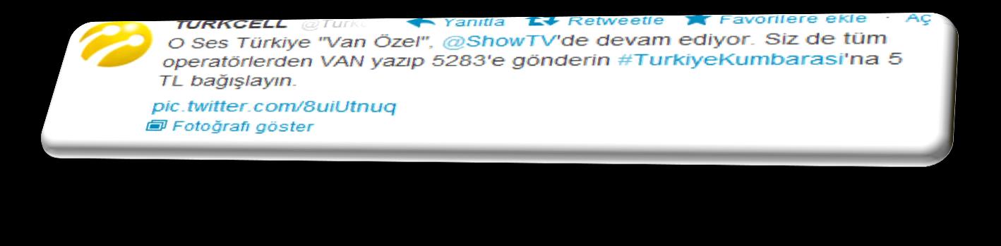 BİR TWEET İN ANATOMİSİ 1 2 3 4 5 1 2 2 2 1 1 1 1. LİNK Tweet leriniz içinde linklere yer verebilirsiniz.