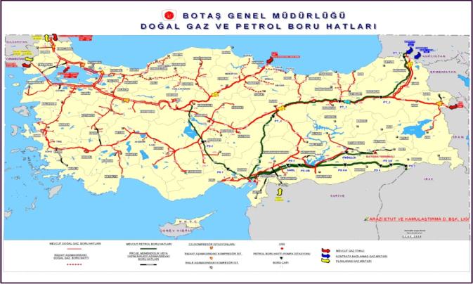 Türk Gaz Sisteminin Avrupa ya Türk Ticaret Merkezi ile Entegrasyonu AB ve Türkiye nin arz güvenliğinin sağlanması Enerjide sınır ötesi ticaretin tesisi Sınır ötesi