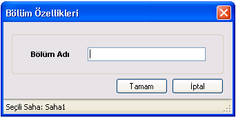 39 Degisikleri tamamlamak için Tamam'a basin. Degisiklikleri veritabaninda kaydetmek için Dosya > Kaydet'i seçin. Degisiklikleri iptal etmek ve pencereyi kapatmak için Iptal'e basin. 4.3.2.