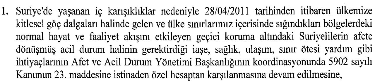 verilmesine, Akdeniz İnşaat ve Eğitim Hizmetleri A.Ş.