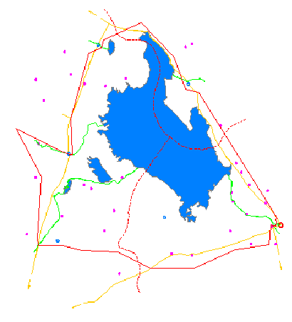 TUZ GÖLÜ ÖZEL ÇEVRE KORUMA BÖLGESĠ (Ankara Ġl sınırları içi) Alanı : 870 km 2. (ANKARA ĠL SINIRLARI içi) Ankara-Konya-Aksaray illeri ortak alanı TOPLAM 7414 km 2 dir.) 1.