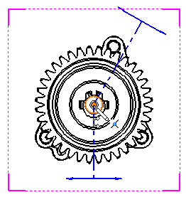 Teknik Resimler ve Detaylandırma Hizalanmış Kesit Görünümü Ekleme Bir hizalanmış kesit görünümü oluşturmak için: install_dir\samples\whatsnew\drawings\sectionview2.slddrw dosyasını açın.