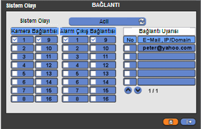 Kayıt duraksamalarını kurmak için duraksama kutucuğuna tıklatınız ( ) ve hareket sonucundaki kayıtları engelleyin.